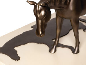History, a sculpture made from bronze.